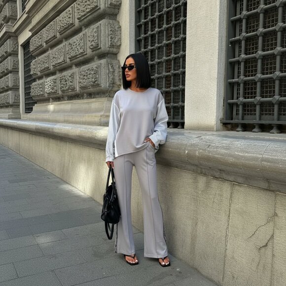 Premium Two-Piece Street Chic Set  S -XL - Picture 3 of 3